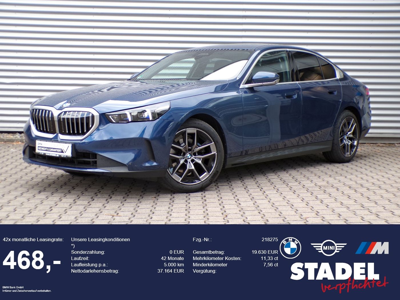 BMW 520d Lim. DriveAssiPro HiFi-h k 360° Standheiz foto 1