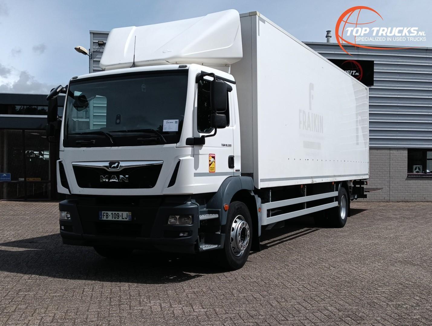 MAN TGM 18.320 DHollandia Ladebordwand, Loadlift, La