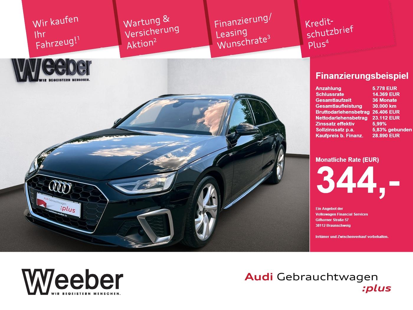 Audi A4 Avant quattro S line *AHK*KAMERA*SHZ*NAVI*GRA