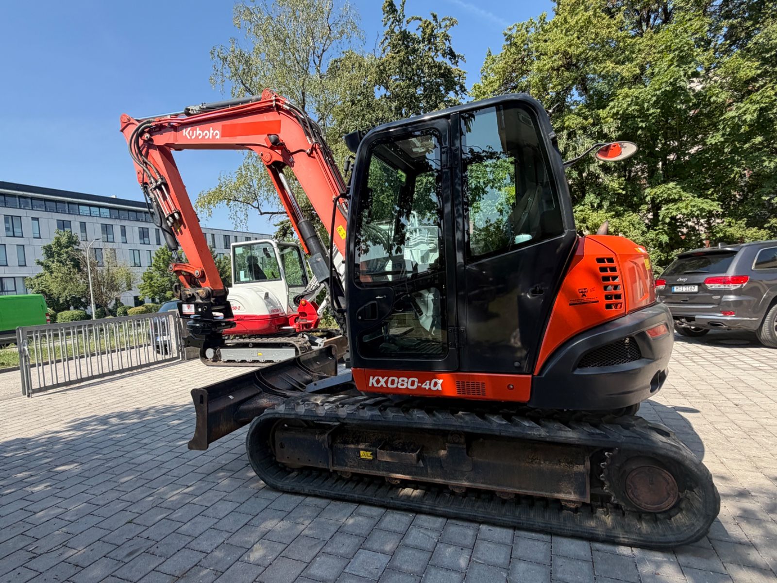 Fahrzeugabbildung Kubota KX080-4alphaHS08 opt. Rotor als Sandwich