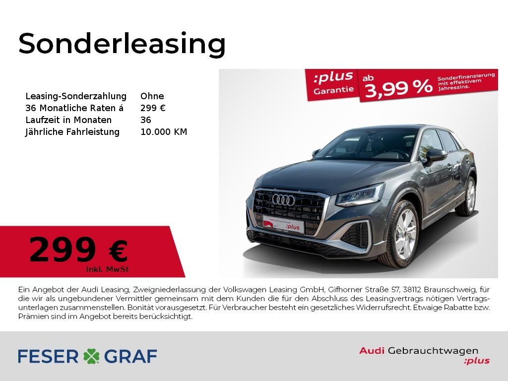 Audi Q2 35TFSI 2x S line /LED/Navi+/ACC/AHK/Kamera