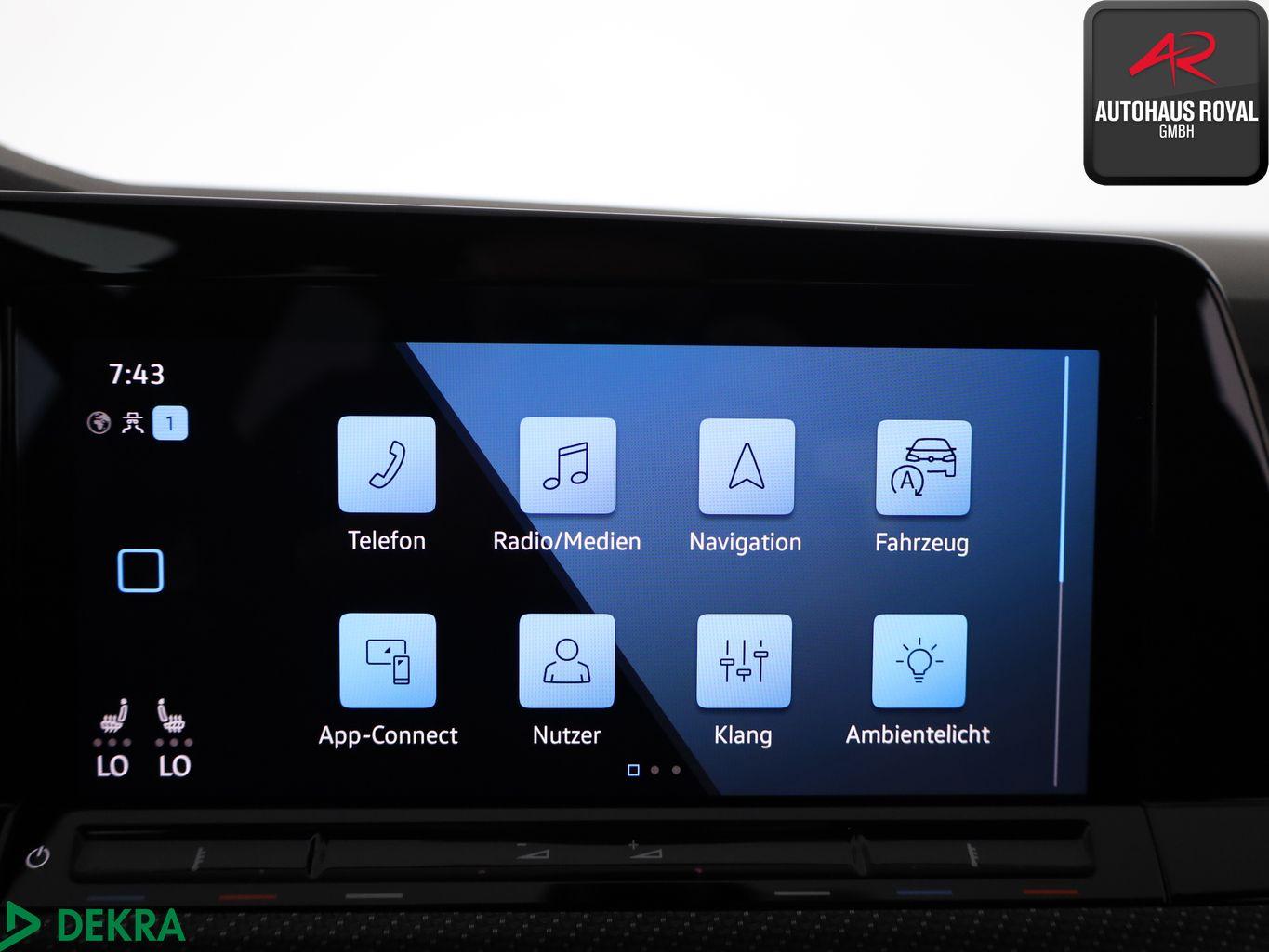 Volkswagen Golf VIII 1.5 eTSI R LINE MATRIX,HARMAN/K,ACC,SH, миниатюра 22