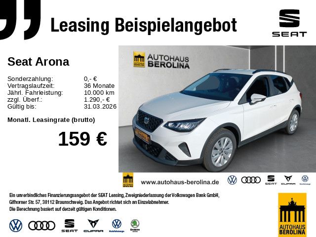 Seat Arona 1.0 TSI Road Edition DSG *NAV*GRA*PDC*SHZ*