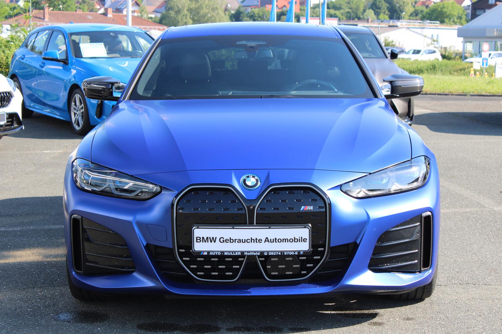 BMW i4 M50 Carbonpaket, Glasdach, AHK