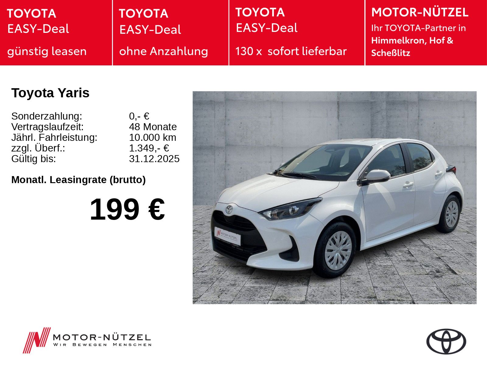 Toyota Yaris Hybrid Comfort - SOFORT VERFÜGBAR