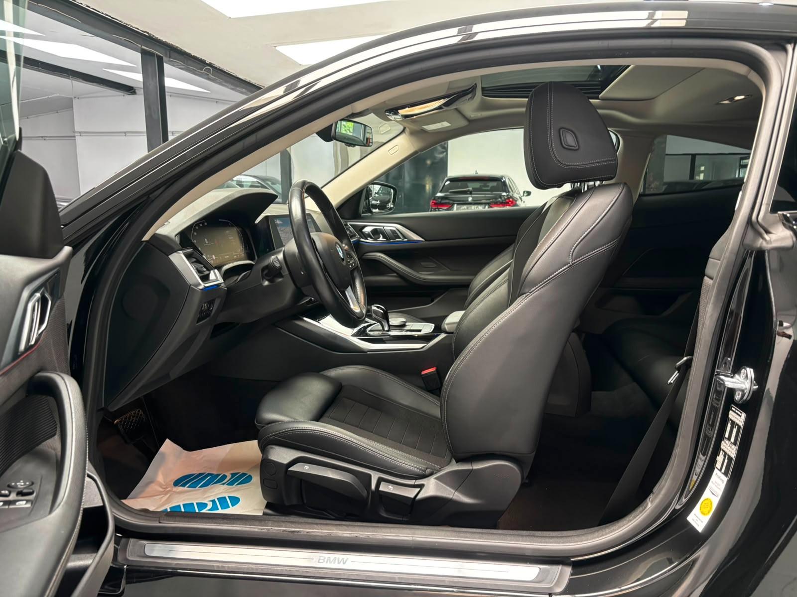 BMW 420 d Coupe 1.Hand SHD LED SHZ NAVI, миниатюра 10