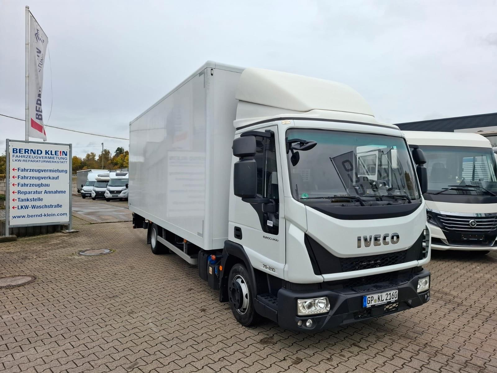 Iveco ML75-210P, LBW, Koffer, Klima, Automatik,