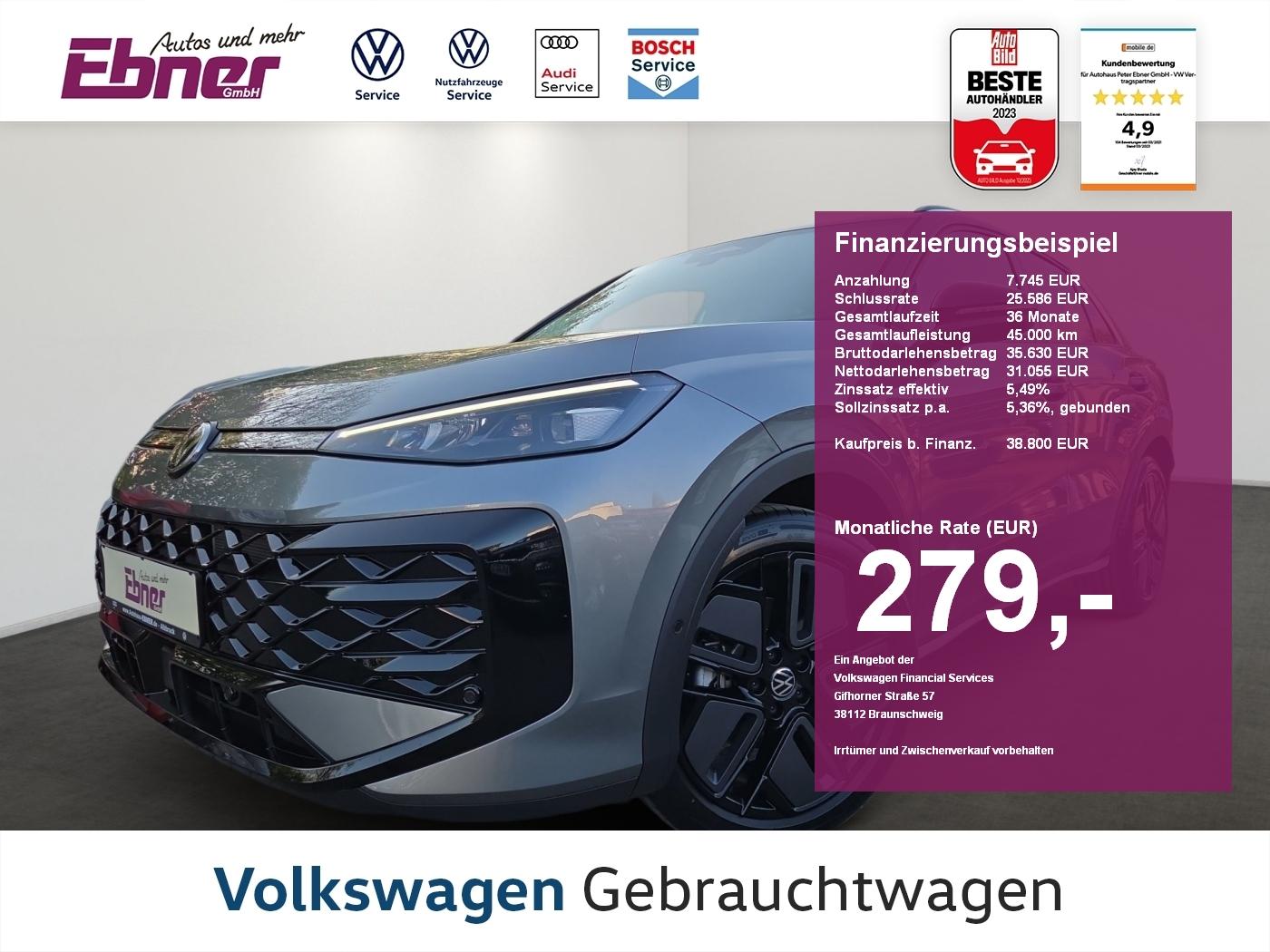 Volkswagen T-Roc NEU R-LINE BLACK STYLE 1.5 eTSI DSG AHK+KA