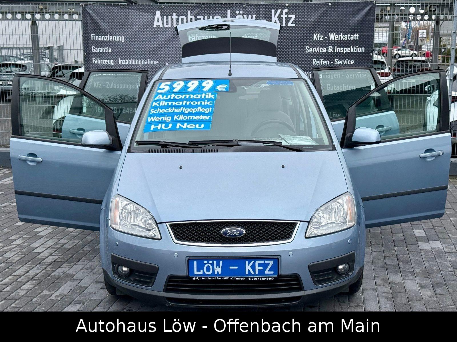 Ford Focus C-MAX AUTOMATIK TÜV NEU SCHECKHEFT ALLWETT