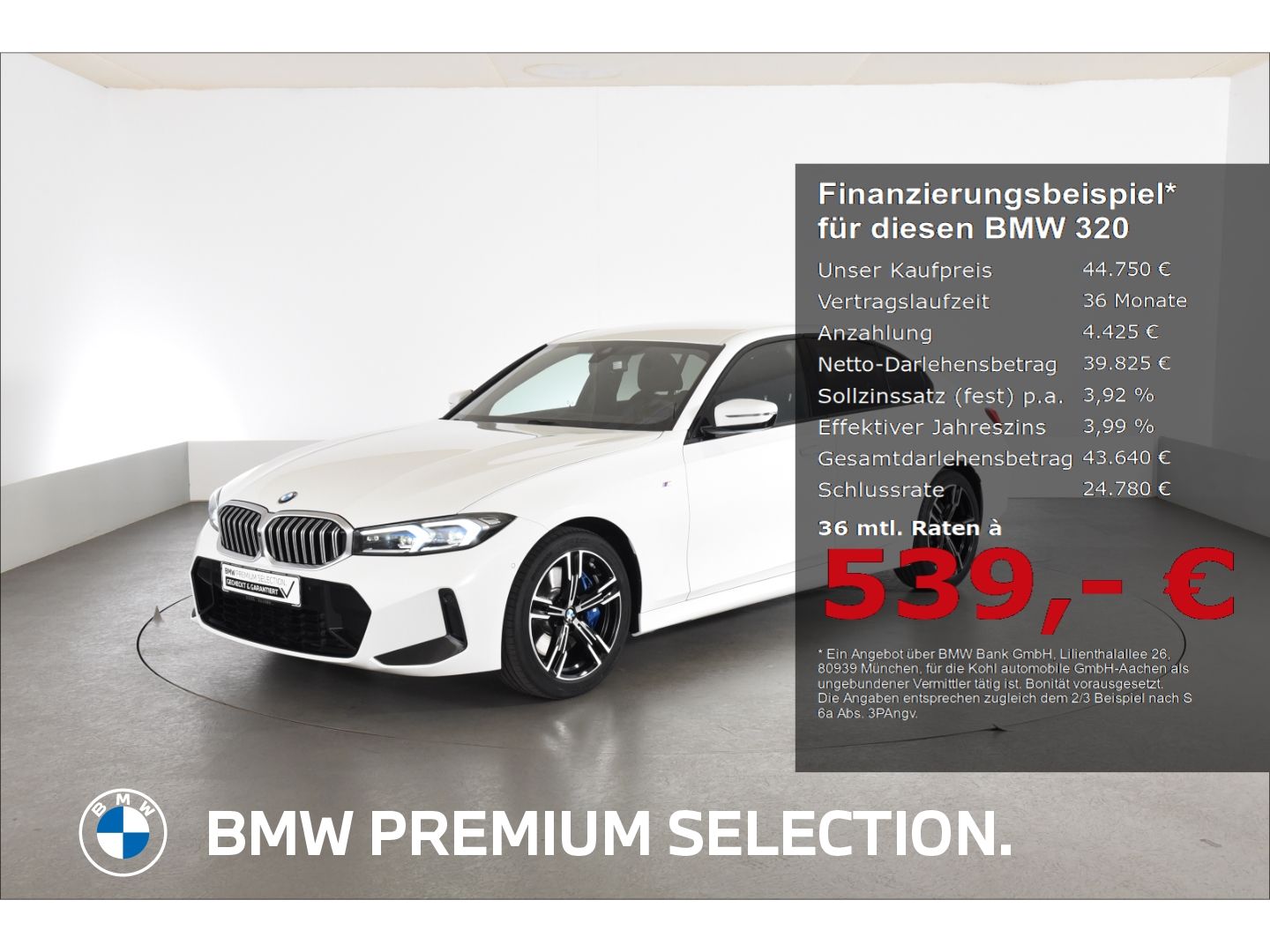 BMW 320 i M Sport Limousine Anhängerkupplung Lenkrad foto 1