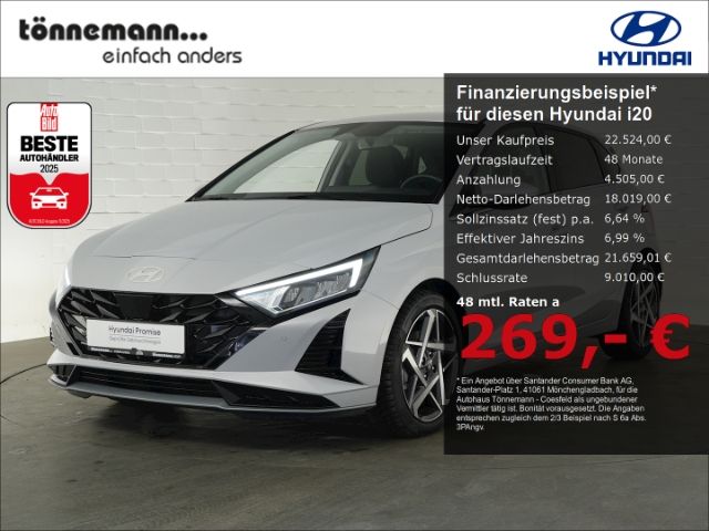 i20 FACELIFT T-GDI PRIME DCT+VOLL LED+NAVI+RÜCKF