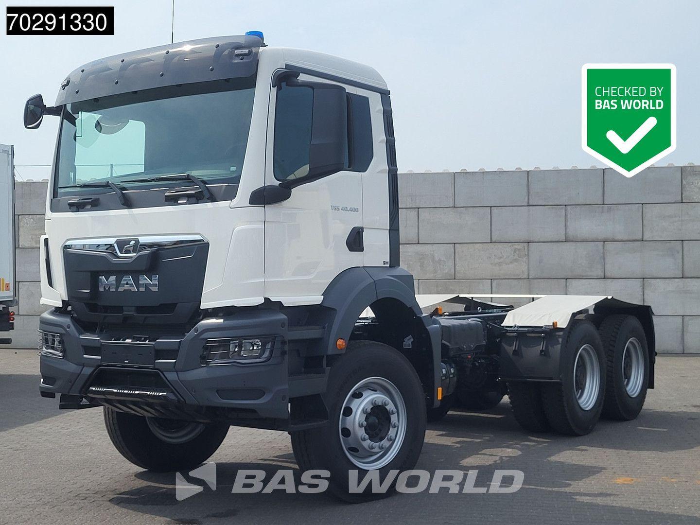 MAN TGS 40.400 6X4 New! Steelsuspension Big-Axle Aut