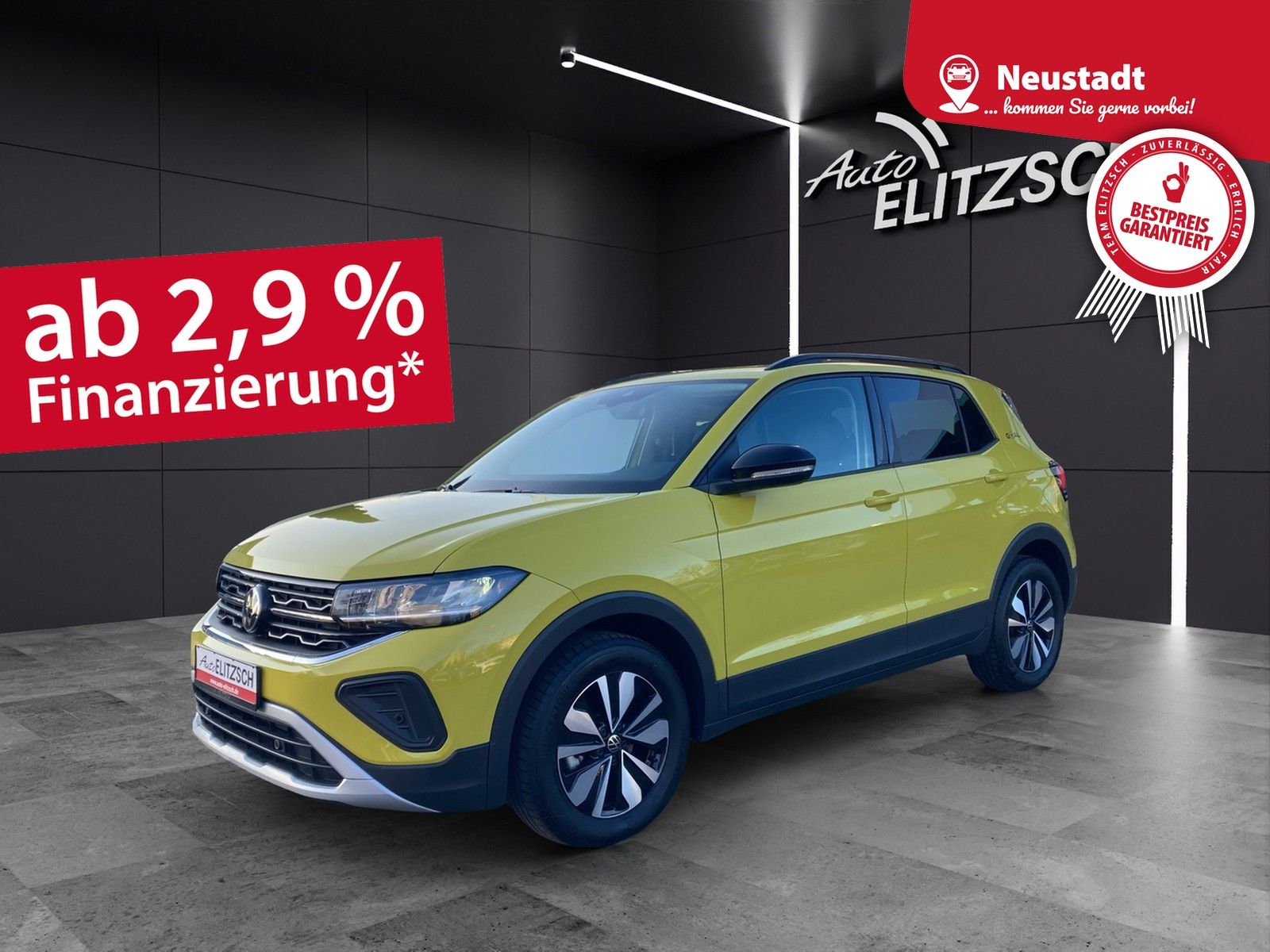Fahrzeugabbildung Volkswagen T-CROSS TSI GOAL DSG LED Navi ACC SH VC