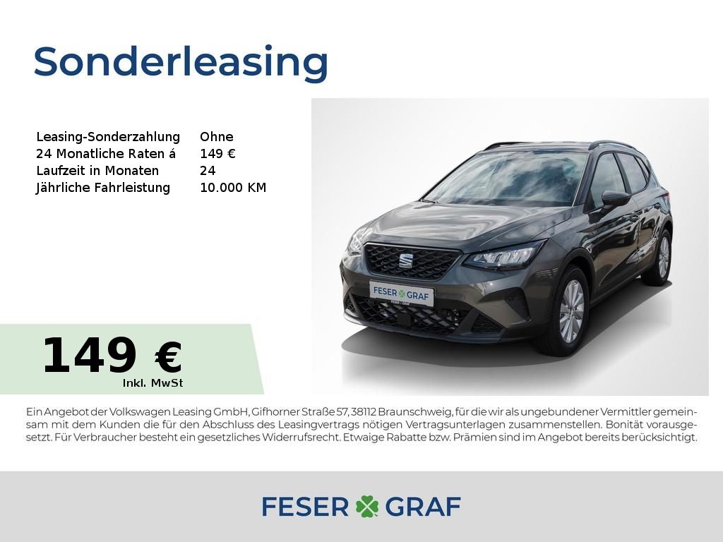 Seat Arona Road Edition 1.0 TSI DSG LED/DAB/KAMERA