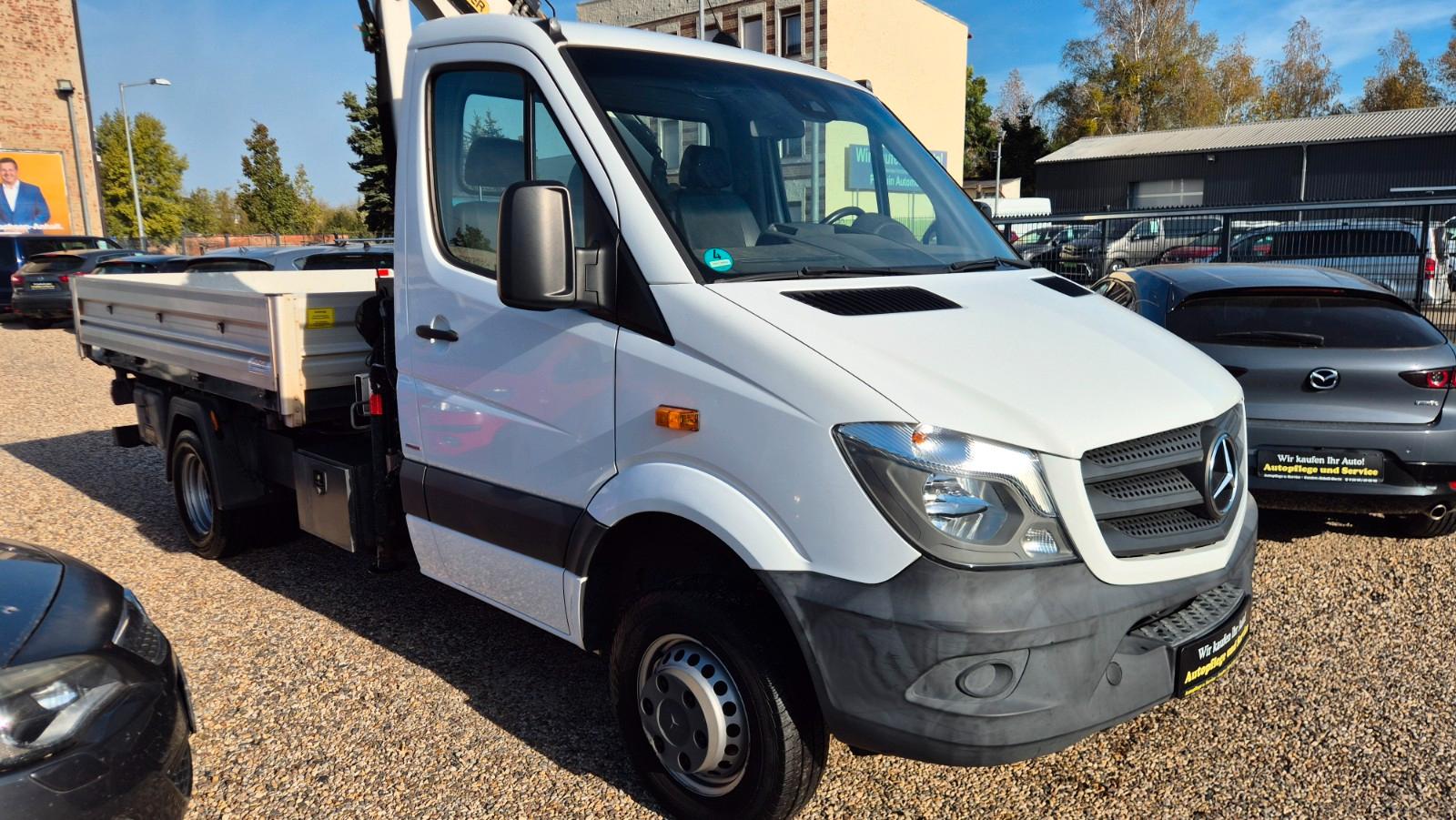 Mercedes-Benz Sprinter II Pritsche 513/514/516 CDI 4X4, Kran