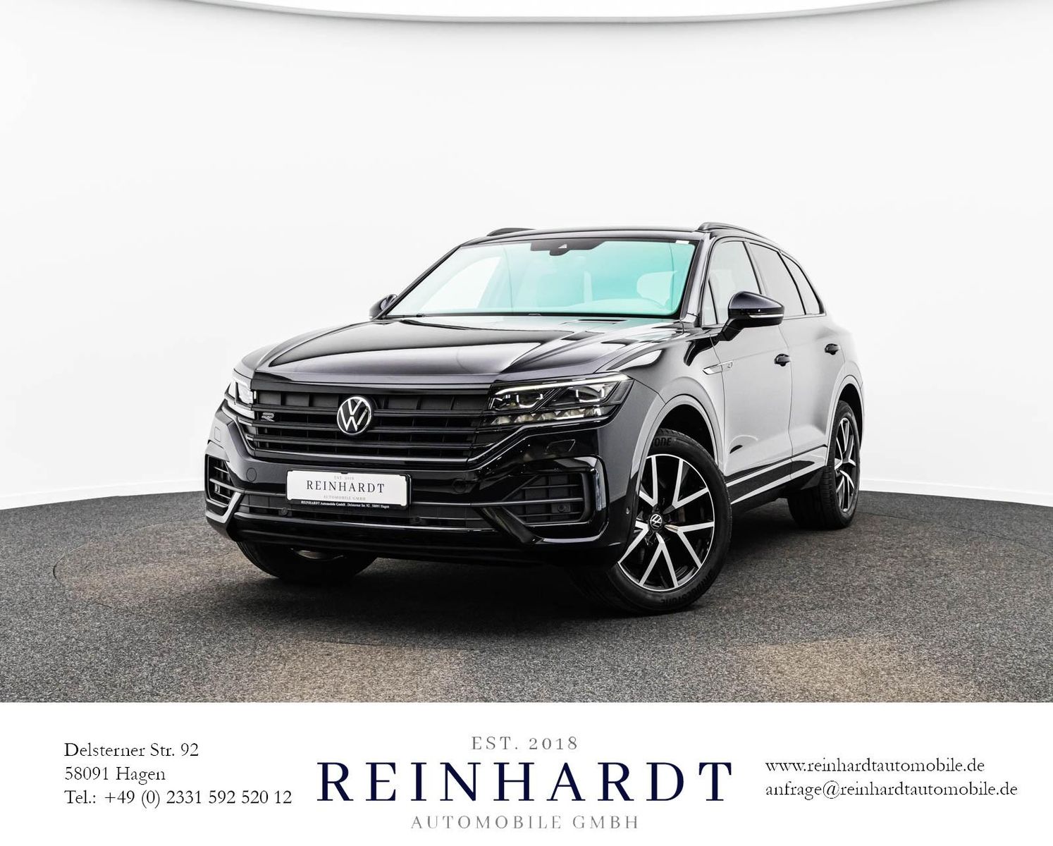 VW TOUAREG 3.0TDi R-LINE 4M BLACK/IQ-L./ACC/AHK/20Z