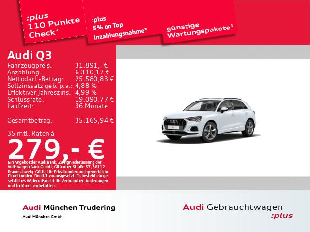 Audi Q3 45 TFSI qu. S tronic advanced Pano/StdHzg/AC