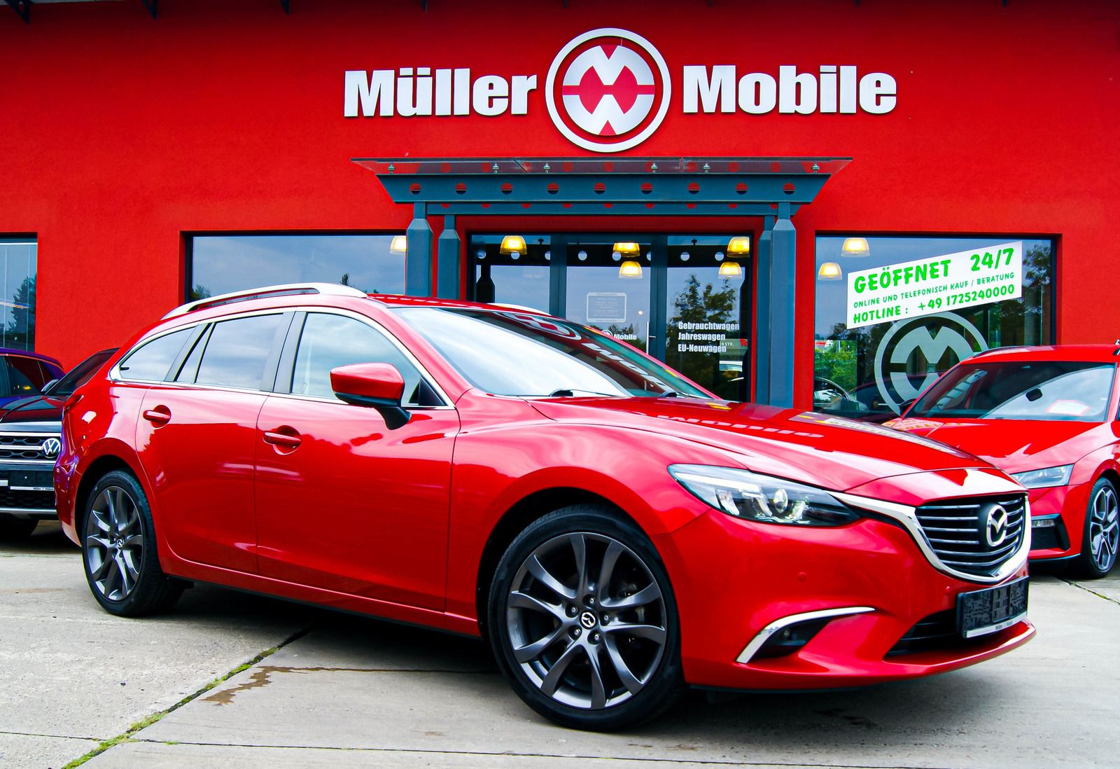 Fahrzeugabbildung Mazda 6 Kombi 2.0 Skyactiv-G 165 Kizoku IQ-LED 1.HAND