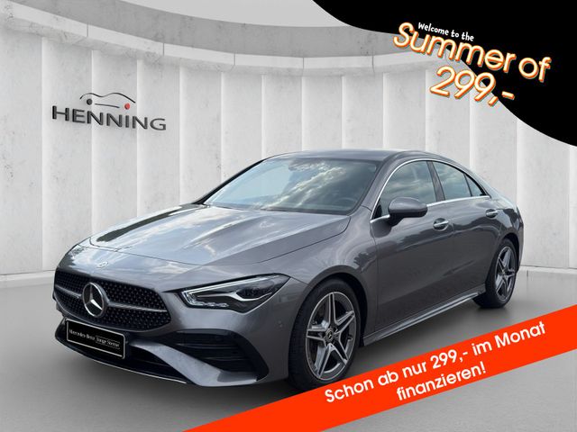 MERCEDES-BENZ CLA 200 AMG Rückfahrkamera LED 7G Spurhalte 18"