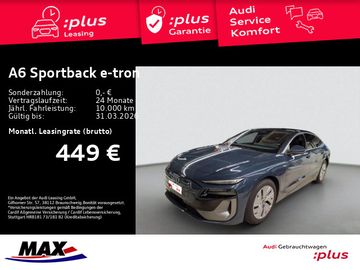 Audi Leasingangebot: Audi A6 Sportback e-tron S LINE MATRIX+AHK+KAMERA+VCP
