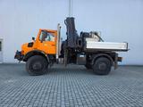 Unimog 2450L/38 Hiab 300, Kran 12t, 11,5 m+Winde+Korb - Unimog 2450