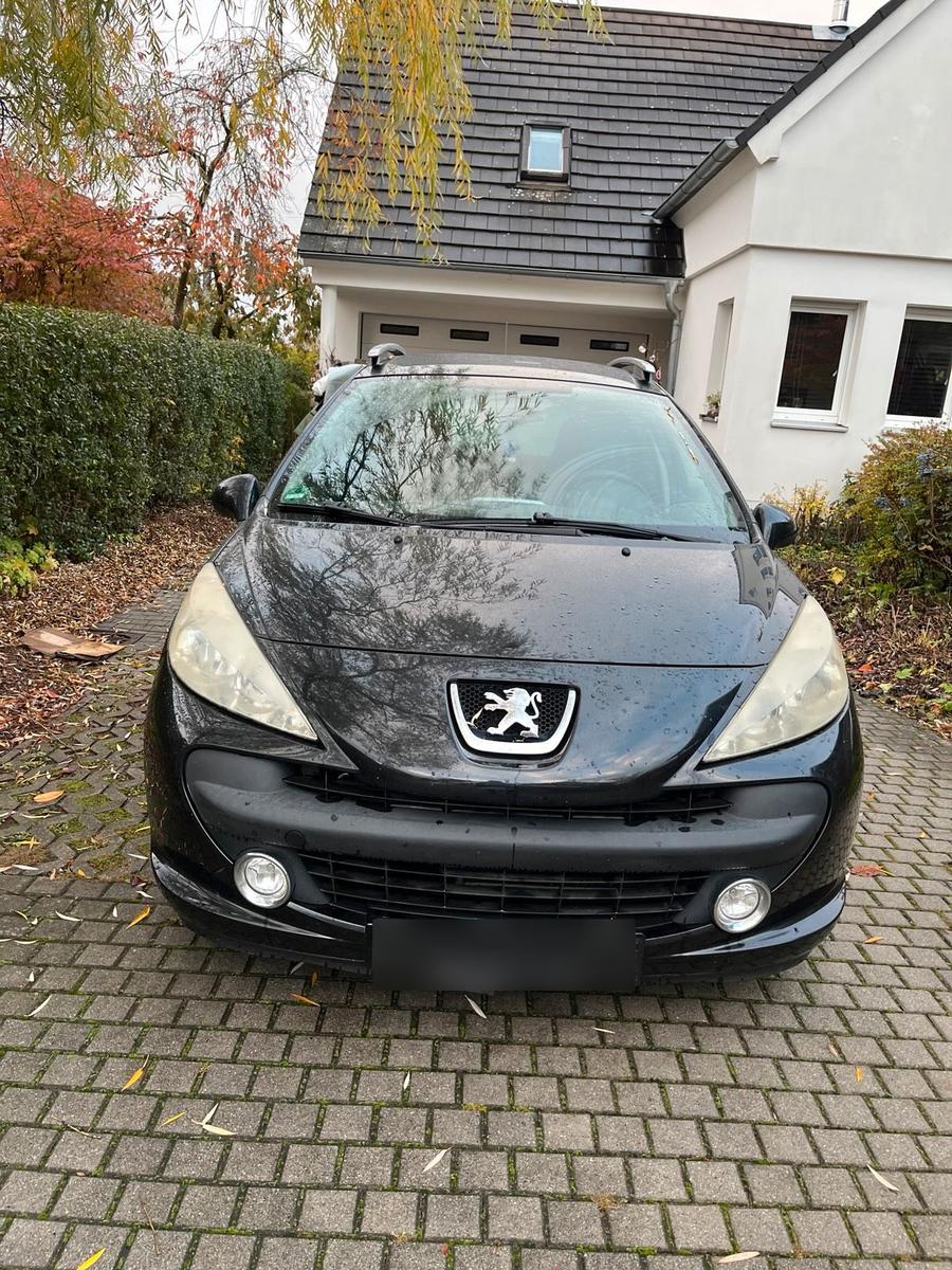 Peugeot 207 2009 — rear view