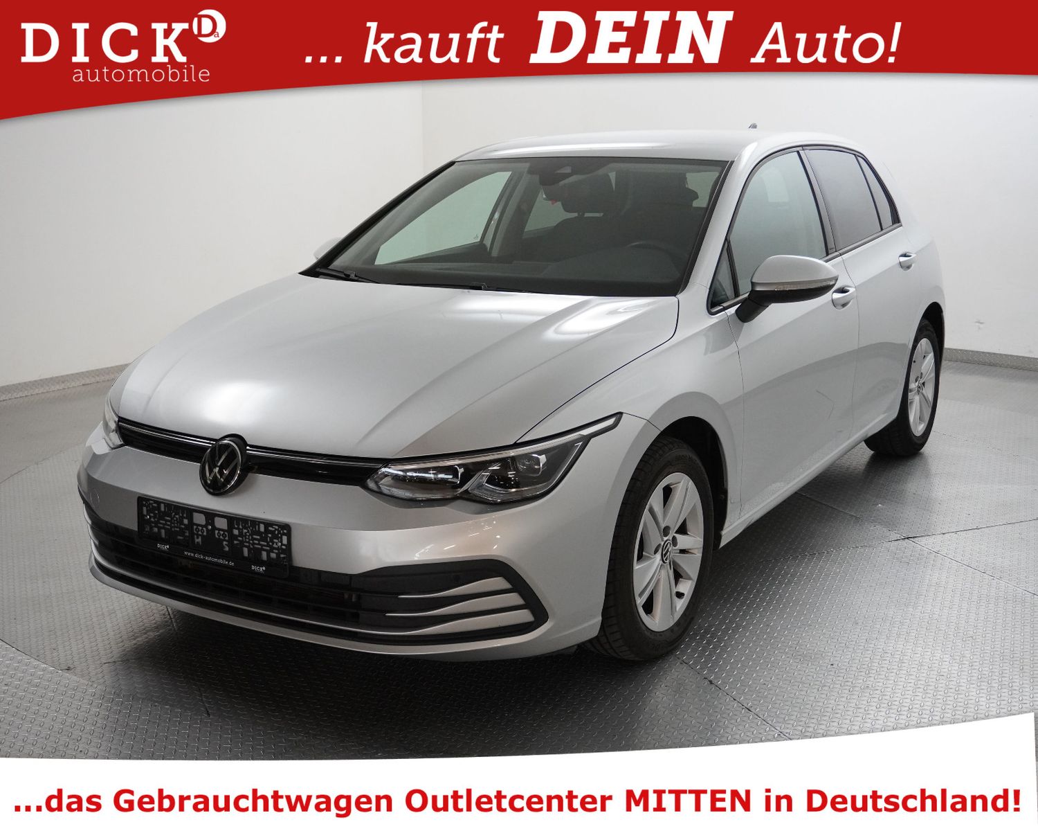 Fahrzeugabbildung Volkswagen Golf VIII 2.0d Life VIRTU+NAVI+LED+ACC+SHZ+SPUR+