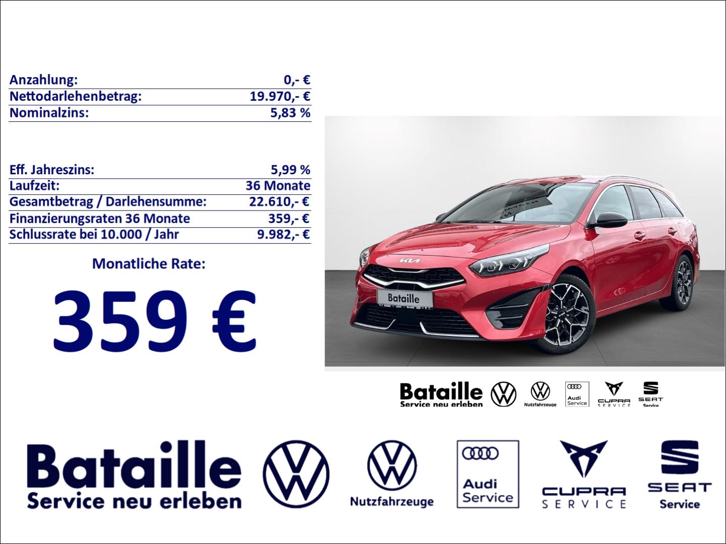 Kia Ceed Sportswagon 1.5 T-GDI GT Line Navi ACC APP