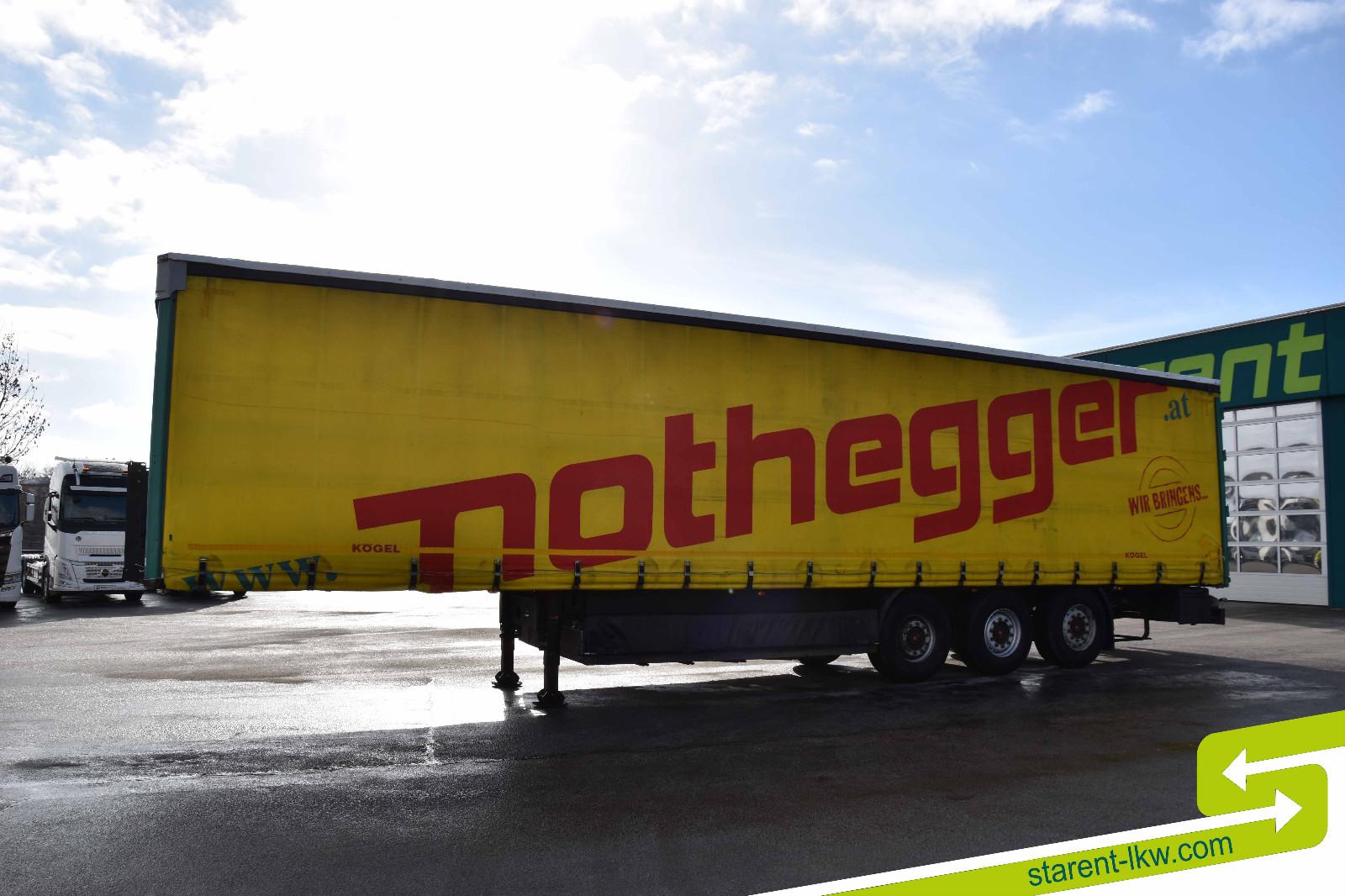 Kögel Palettenkasten Lochrahmen SAF Achsen Zurringe