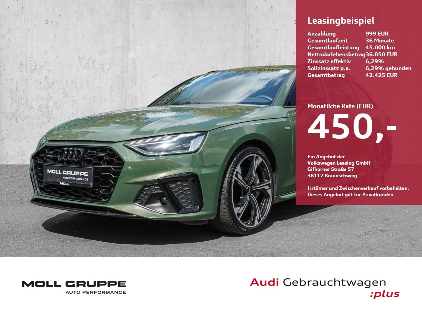 Audi A4 Avant 45 TFSI quattro S tronic S line LEDER foto 1