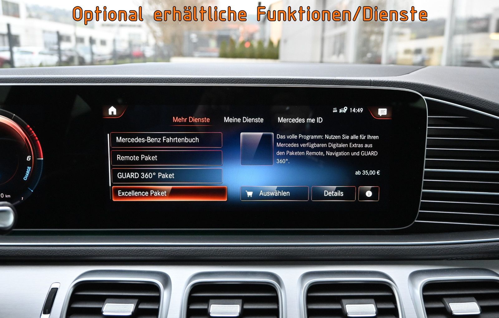 Fahrzeugabbildung Mercedes-Benz GLE 350 de 4MAT. AMG LINE °ACC°AHK°AIRMATIC°HUD°