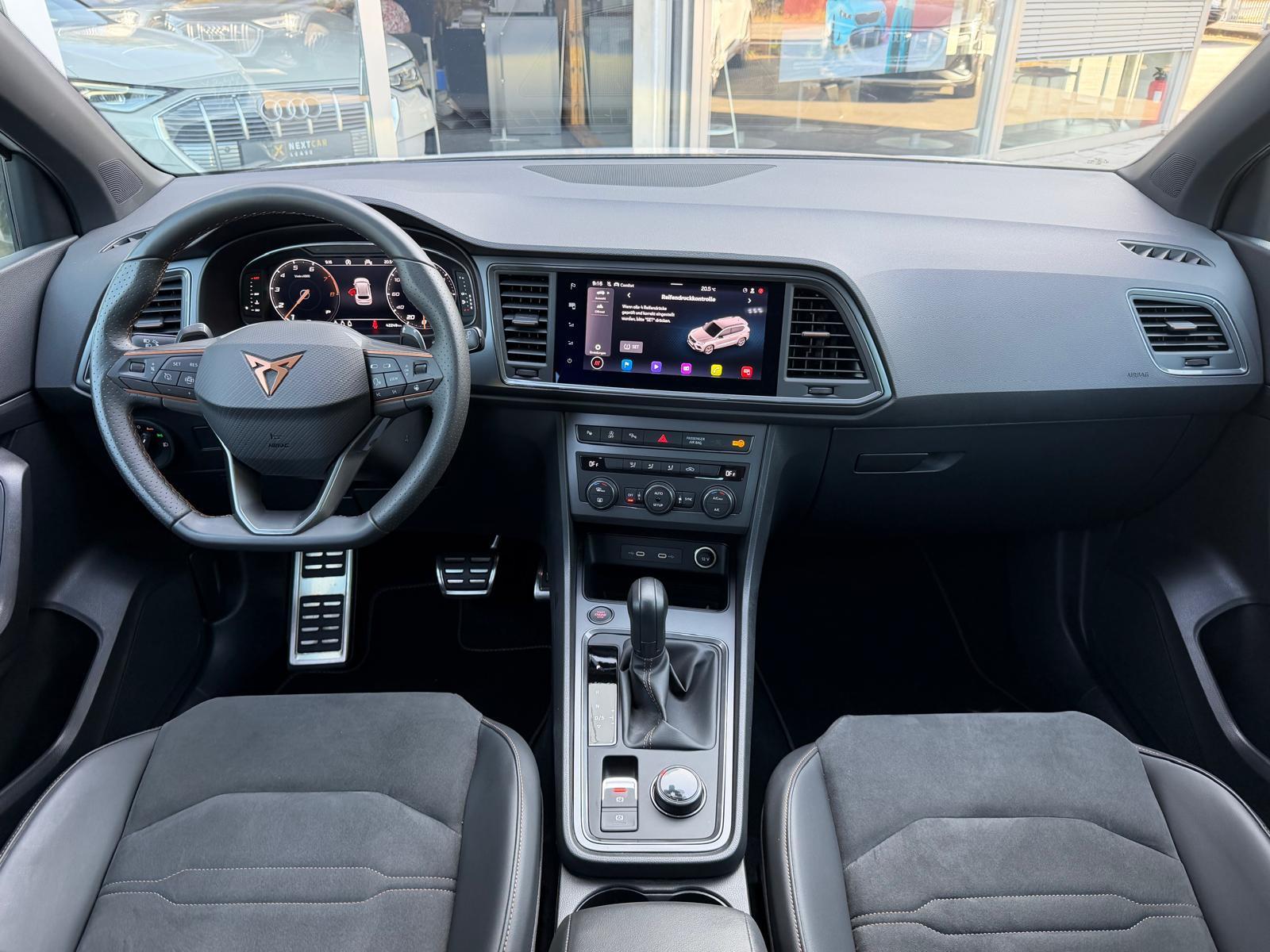 Cupra Ateca 2.0TSI VZ 4Drive VIRTU+LED+NAVI+TEMP+360°+, миниатюра 16