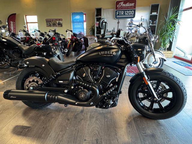 Indian Scout Bobber 1250 Limited Schwarz matt