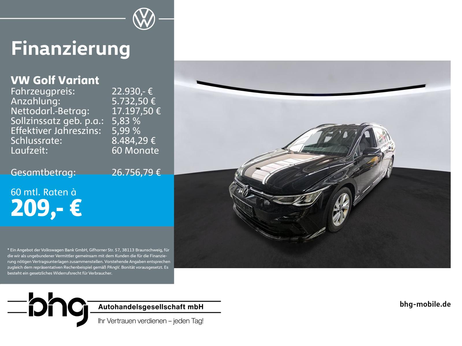 Volkswagen Golf Variant 2.0 TSI DSG R-LINE