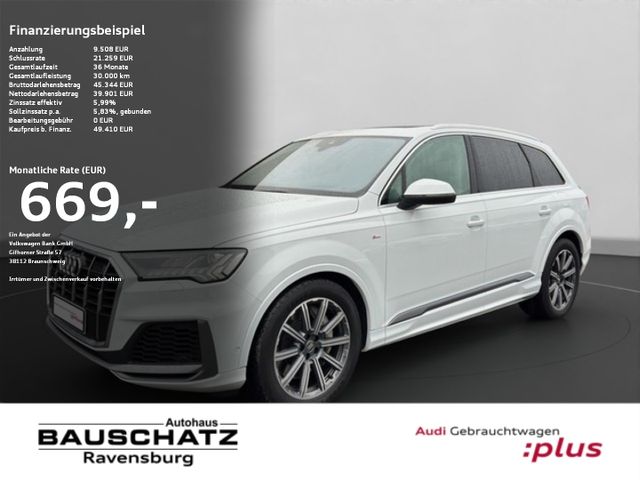 Audi Q7 55 TFSI e quattro S line AHK*PANO*MATRIX*B&O