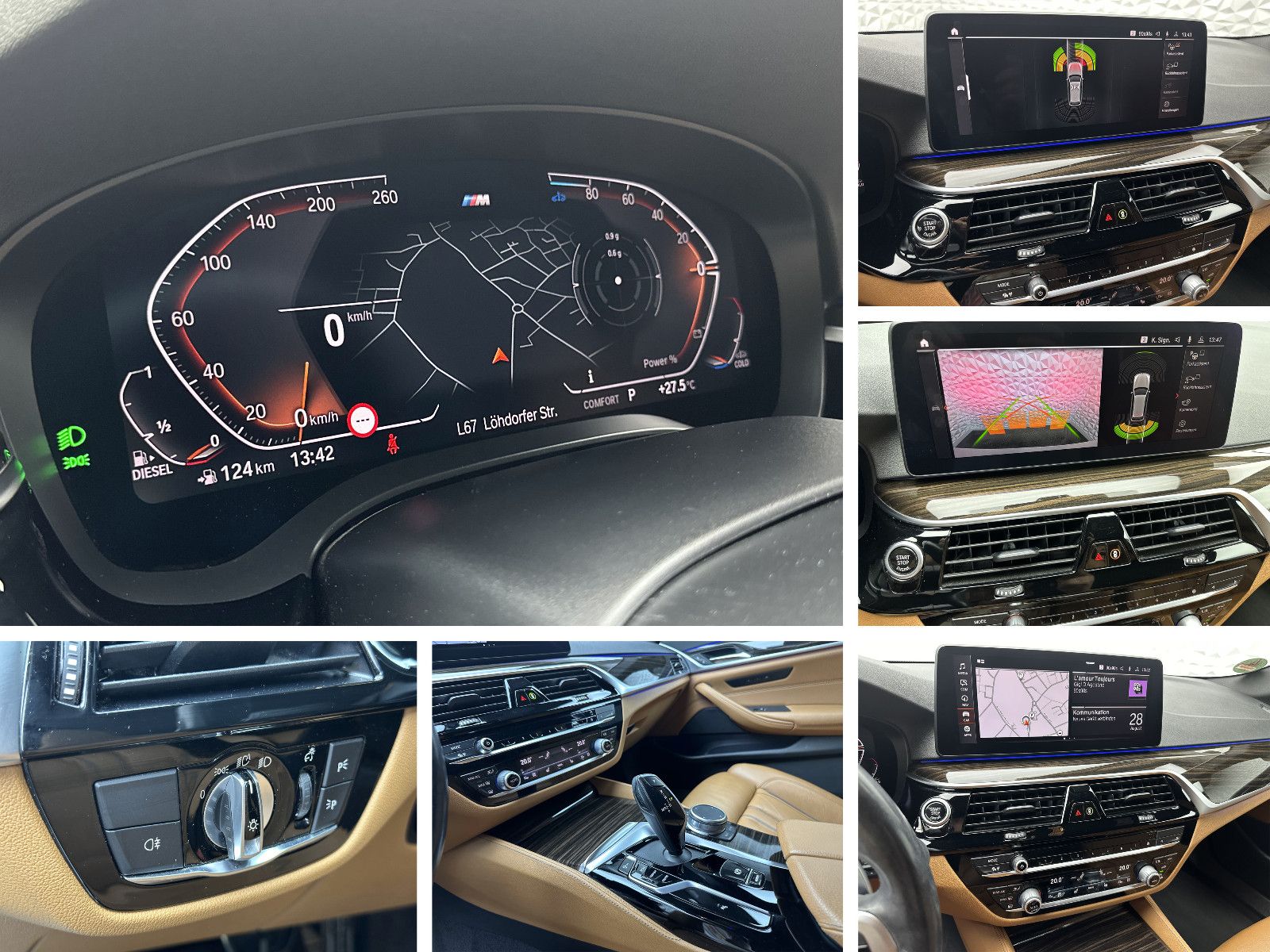 Fahrzeugabbildung BMW 520d M-PAKET/PANORAMA/KEYL/STANDHZ/ACC/HUD/LASER