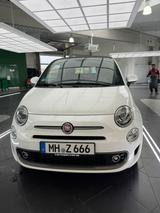 Fiat 500S Cabrio*Sportpaket*Tempo*PDC*Weiss foliert* - Fiat mit Benzin-Antrieb: Cabrio, Sport
