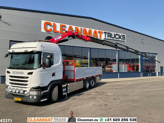 Scania G 490 Euro 6 HMF 26 Tonmeter laadkraan