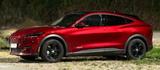 Ford Mustang Mach-E,  Teilautonom, 294PS, 98kWh 550km - rote Ford Mustang Mach-E
