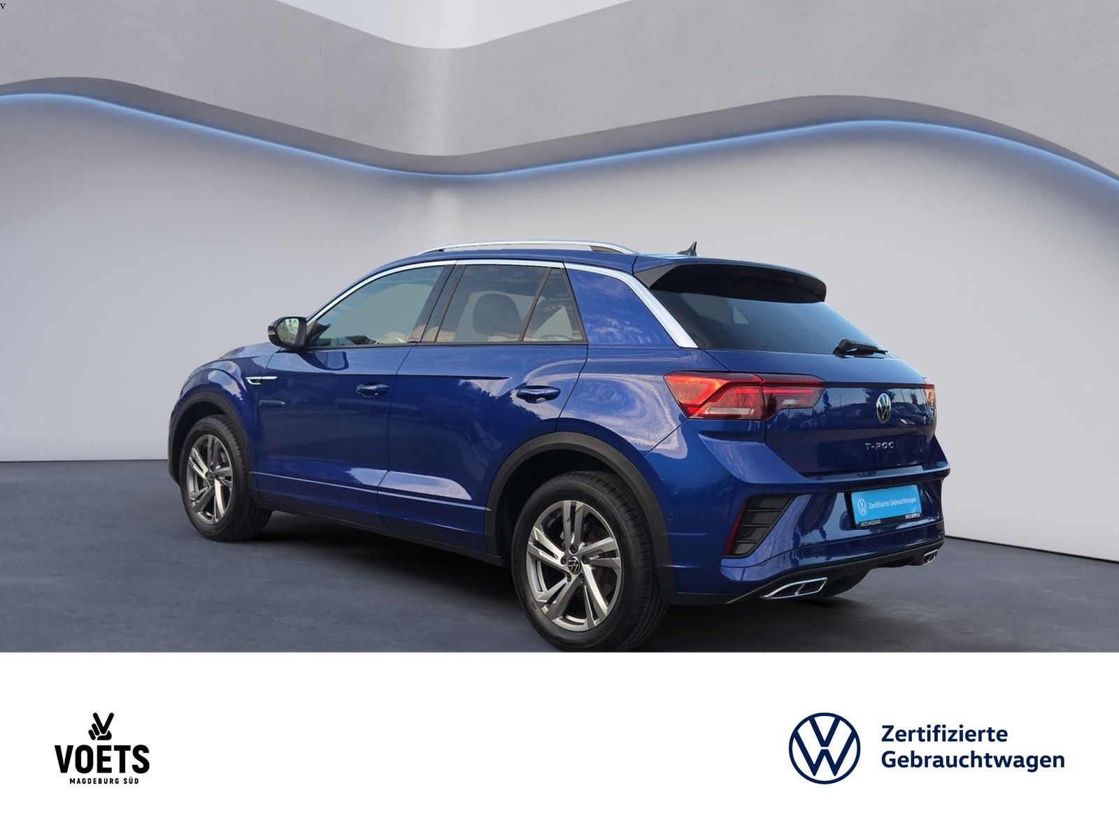 Volkswagen T-ROC R-LINE 1.5TSI DSG LED PLUS EASY OP STANDH foto 4