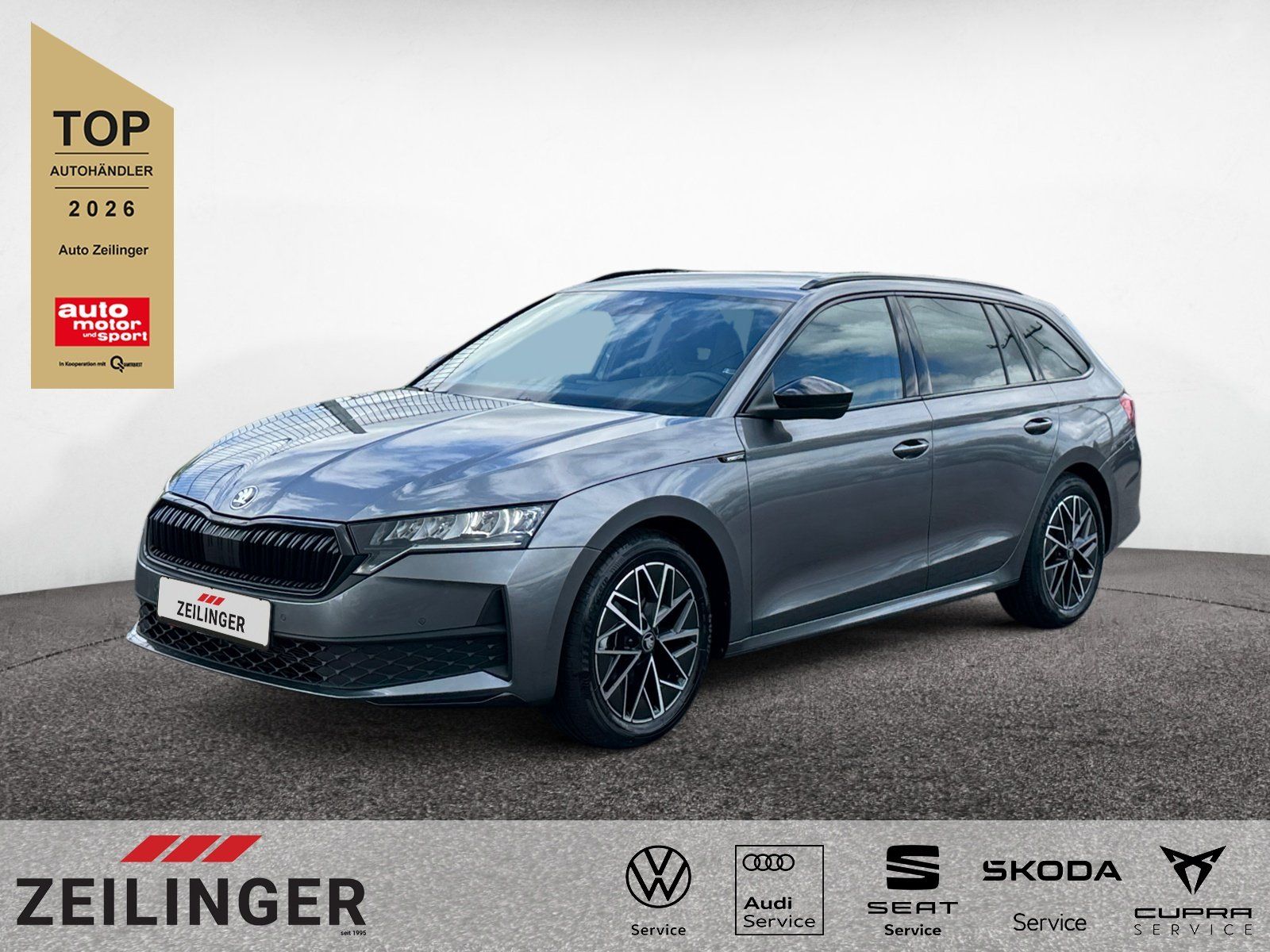 Skoda Octavia Combi Sportline TDI DSG|AHK|el.HECK|NAVI