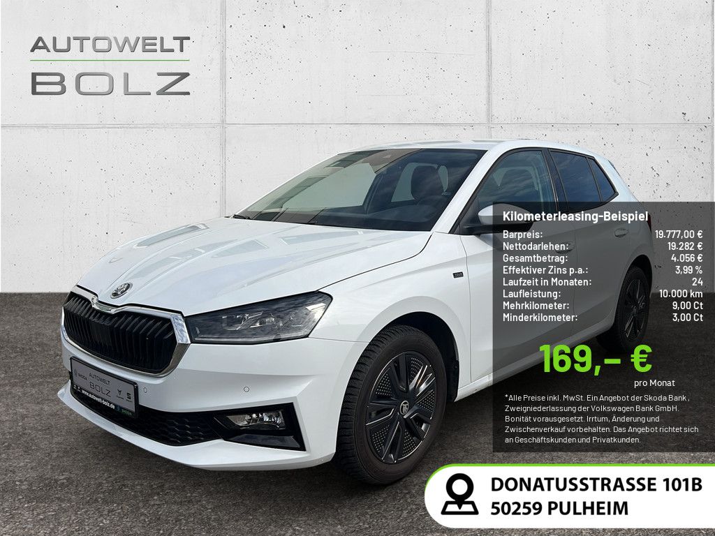 Fabia 1.0 TSI Tour KLIMA PDC SHZ KAMERA LED NAVI