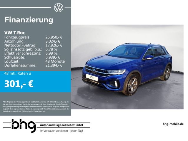 Volkswagen T-Roc 1.0 TSI *R-LINE* *STANDHEIZUNG*LED*ACC*NAV