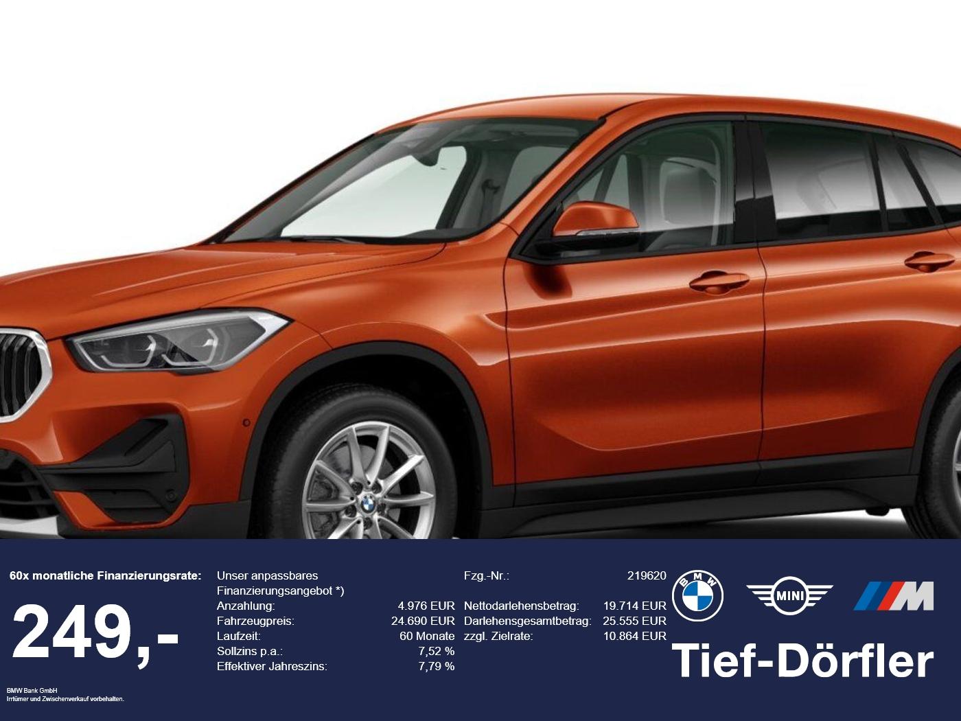 BMW X1 xDrive20d Advantage LED+/AHK/2xShz+Lhz/CAM/Pa