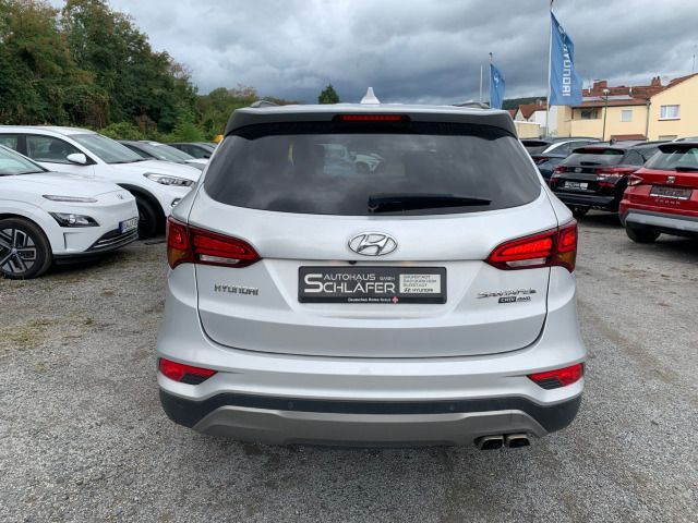 Fahrzeugabbildung Hyundai SANTA FE 2.2 CRDi DPF Style blue 4WD Navi Leder