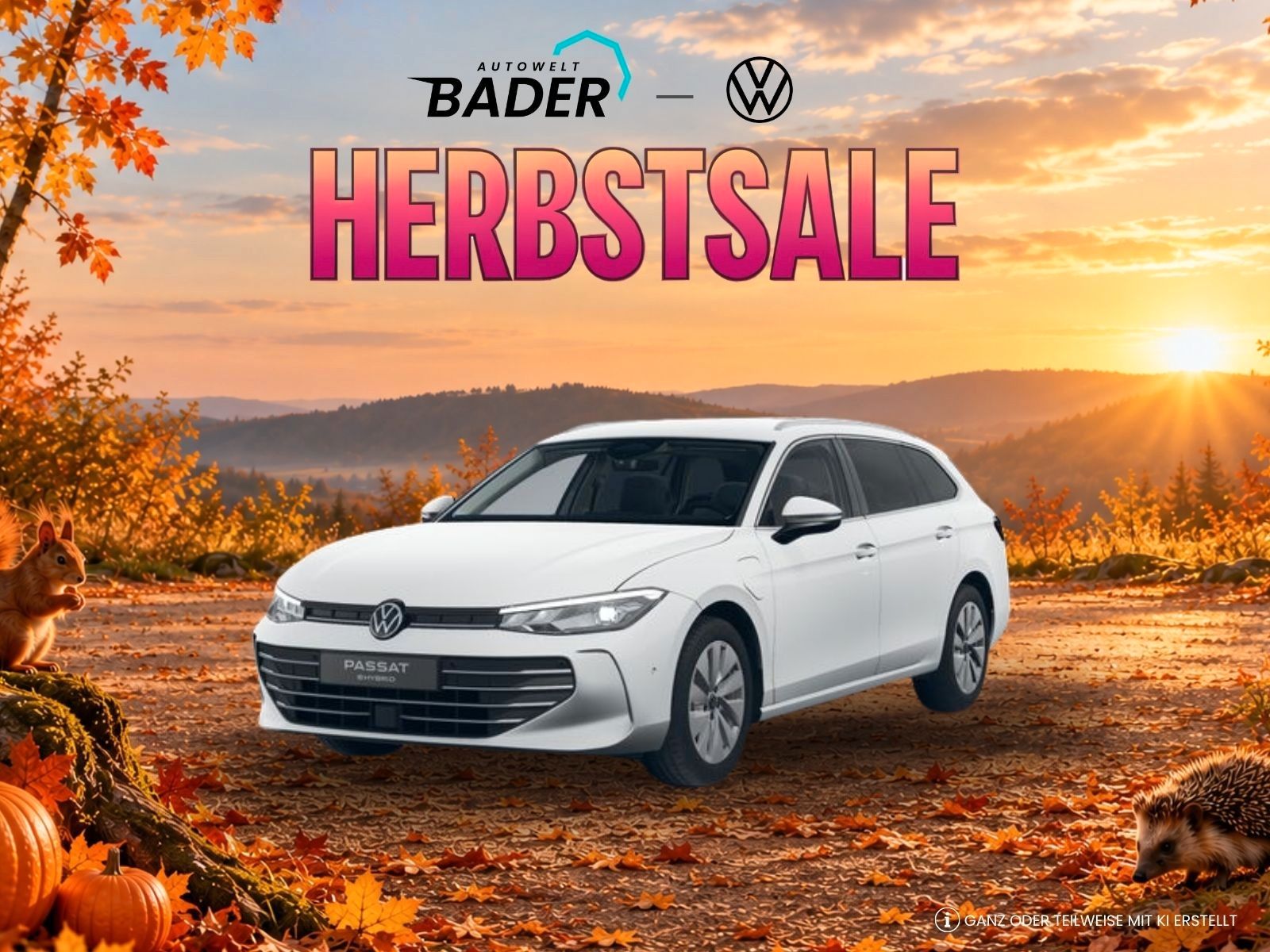 Volkswagen Passat V. e-hybrid "Herbst-Sale" AUTOWELT-BADER!