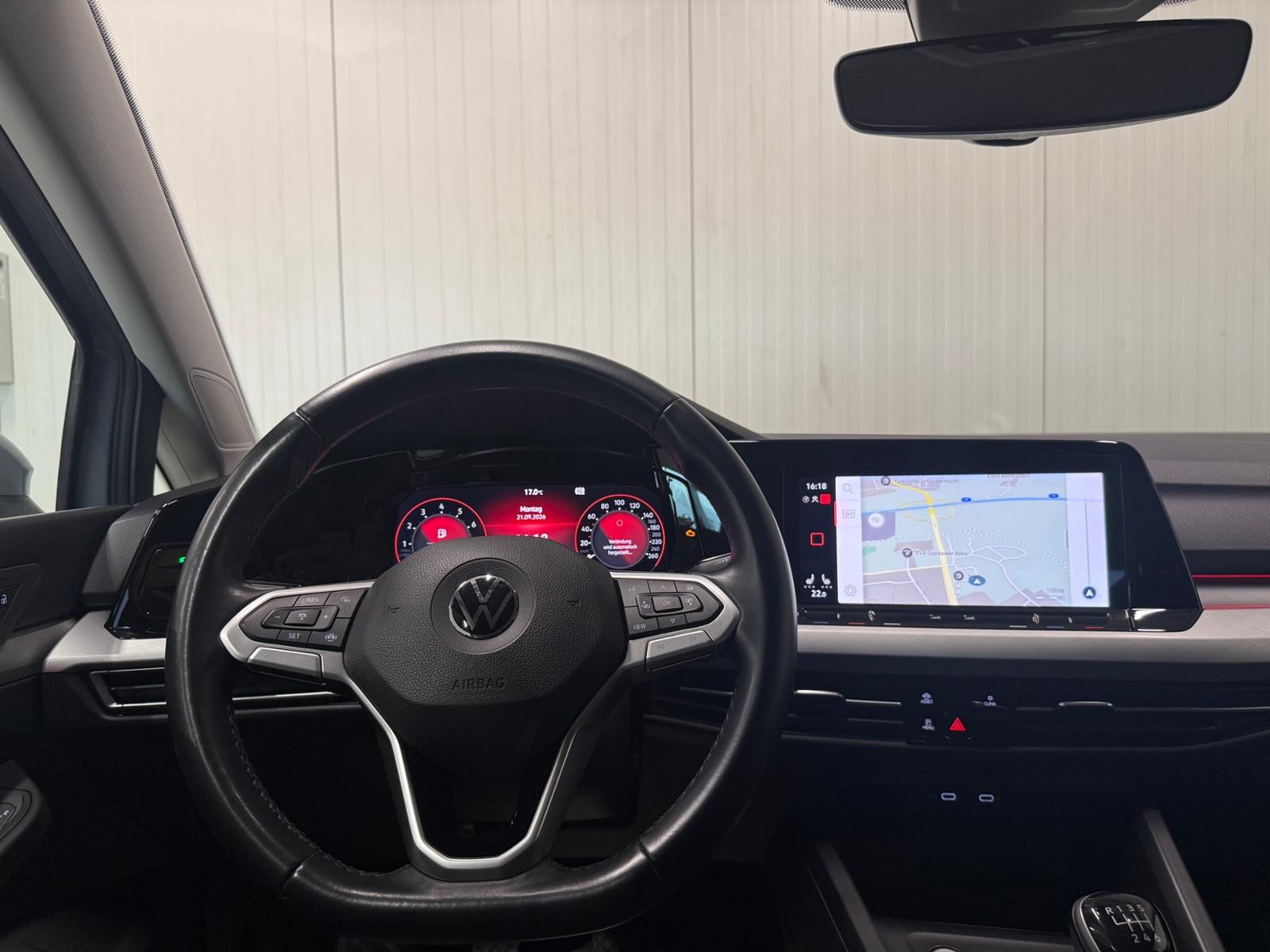 Volkswagen Golf VIII Life 1.5 TSI ACC NAVI LED SHZ, миниатюра 11