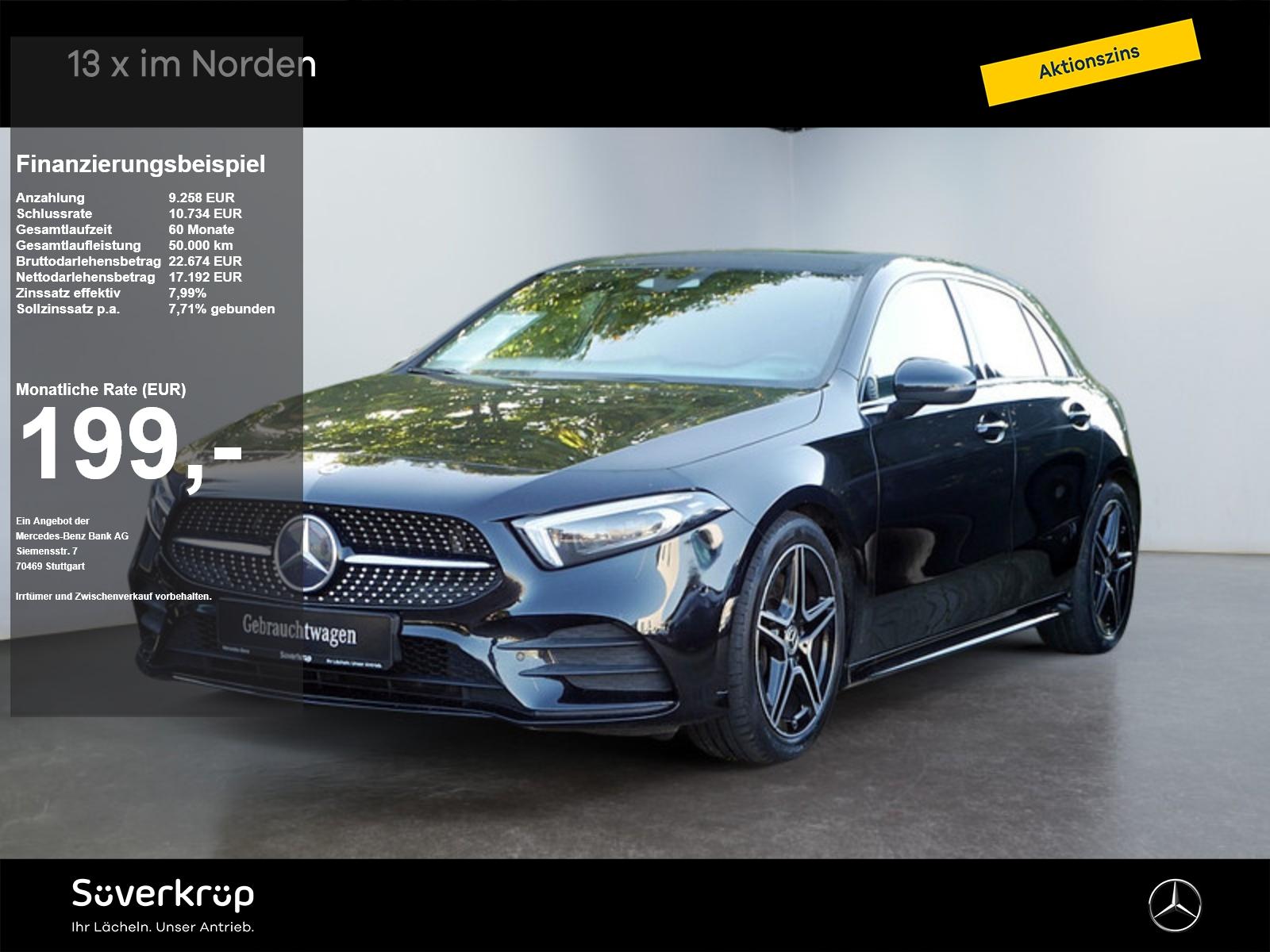 Mercedes-Benz A 250 4M AMG BURM NIGHT PREMIUM MULTI DISTR PANO
