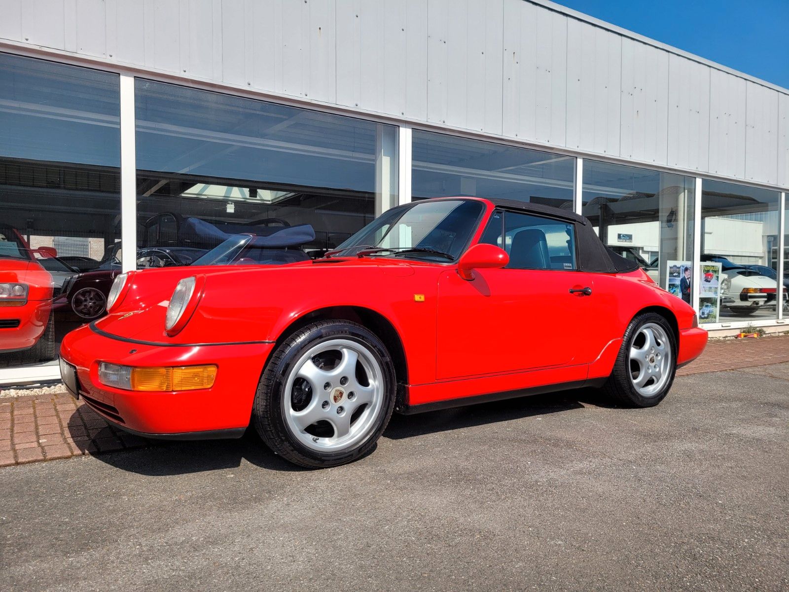 Fahrzeugabbildung Porsche 964 Cabrio/2. Hand/Deutsch/Schalter+Sammlerzust.