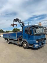 Mercedes-Benz Atego 818L mit Ladekran - Kipper Mit ladekran